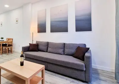 Zona de estar de Apartamento Altimiras 'Las Ventas'
