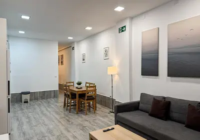 Zona de estar de Apartamento Altimiras 'Las Ventas'