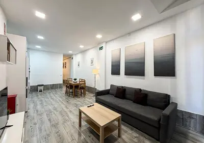 Zona de estar de Apartamento Altimiras 'Las Ventas'