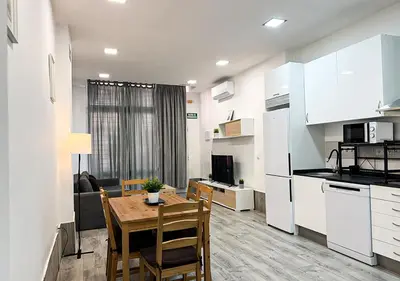 Una cocina o zona de cocina en Apartamento Altimiras 'Las Ventas'