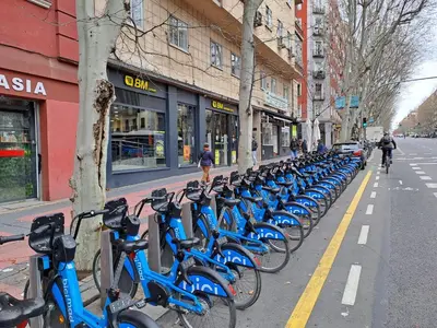 Montar en bicicleta en La Estación o alrededores