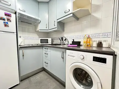 Una cocina o zona de cocina en Centro Embajadores Ave