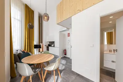 Una cocina o zona de cocina en Waou Modern Loft I Centre