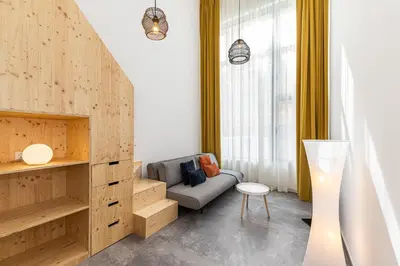 Zona de estar de Waou Modern Loft III Centre