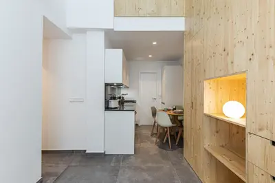 Una cocina o zona de cocina en Waou Modern Loft III Centre