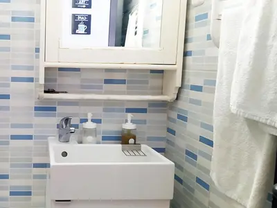 Un baño de Apartamento independiente en el corazón de la ciudad