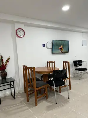Una televisión o centro de entretenimiento en Aparment Almudena