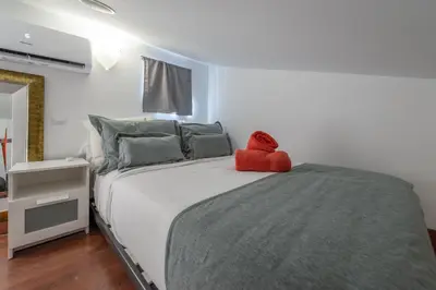 Cama o camas de una habitación en Duplex PLAZA MAYOR by MONARO*****