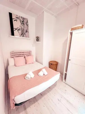 Cama o camas de una habitación en Lujosa vivienda en el centro de Madrid para tu estancia de ocio - Preciados