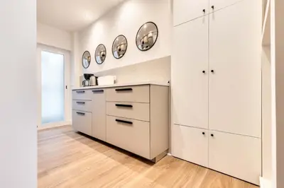 Una cocina o zona de cocina en Apartamento Auditorio III en Madrid