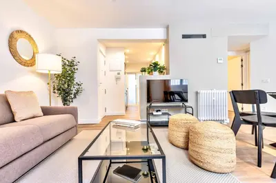Zona de estar de Apartamento Auditorio III en Madrid