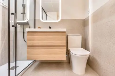 Un baño de Apartamento Auditorio III en Madrid