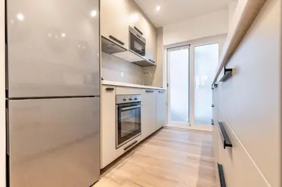 Una cocina o zona de cocina en Apartamento Auditorio III en Madrid
