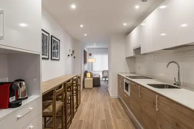 Una cocina o zona de cocina en Waou Best I Madrid Rio
