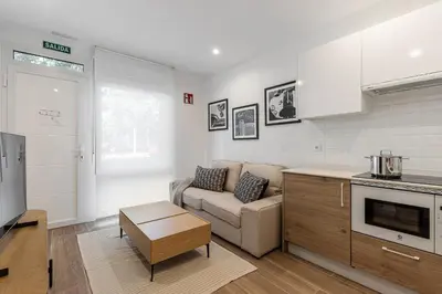 Una cocina o zona de cocina en Waou Best II Madrid Rio