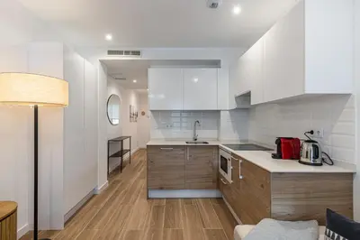 Una cocina o zona de cocina en Waou Best III Madrid Rio