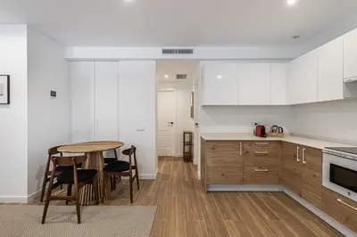 Una cocina o zona de cocina en Waou Best IV Madrid Rio
