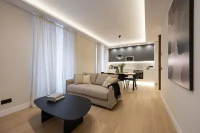 Zona de estar de Gran Via XV 4BR 4BH