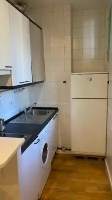 Una cocina o zona de cocina en Apartamento en el casco antiguo