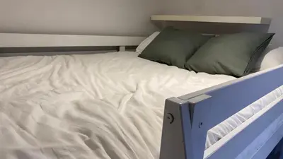 Cama o camas de una habitación en Apartamento en el casco antiguo