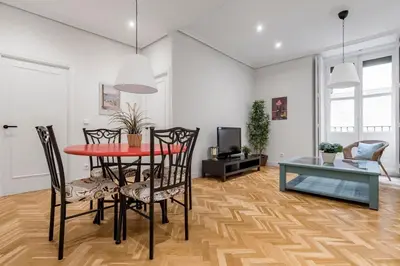 Zona de estar de GuestReady - Trendy residence near Plaza Mayor