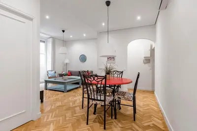 Zona de estar de GuestReady - Trendy residence near Plaza Mayor