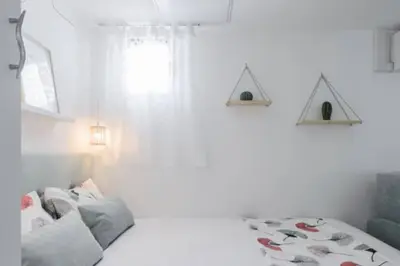 Cama o camas de una habitación en Cozy apartmento in Lavapies-Sal34