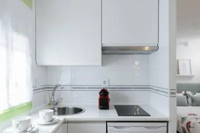 Una cocina o zona de cocina en Cozy apartmento in Lavapies-Sal34