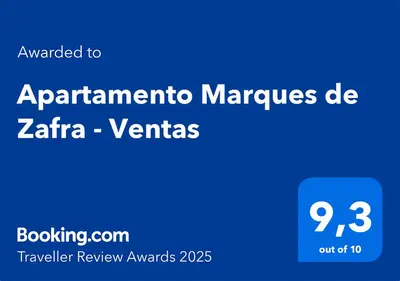 Certificado, premio, señal o documento que está expuesto en Apartamento Marques de Zafra - Ventas