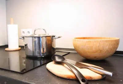 Una cocina o zona de cocina en Apartamento Marques de Zafra - Ventas