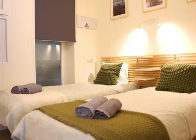 Cama o camas de una habitación en Apartamento Marques de Zafra - Ventas