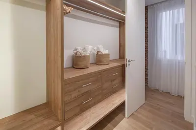 Cama o camas de una habitación en Chamberi III calle Cardenal Cisneros 3BR 3BH