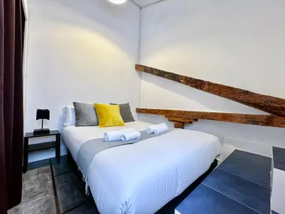 Cama o camas de una habitación en Tirso de Molina IV - Estudio en el Centro
