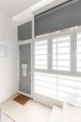 Cama o camas de una habitación en Moncloa apartment, con parking opcional