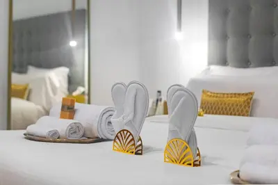 Cama o camas de una habitación en Smart Apartment Near Puerta Del Sol