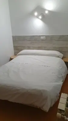 Cama o camas de una habitación en Hostal Ginebra -Madrid Centro Gran Vía Sol-