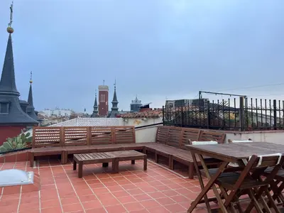 Plano de Plaza Mayor private terrace apartment