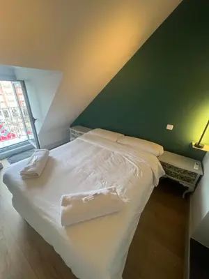 Cama o camas de una habitación en Plaza Mayor private terrace apartment