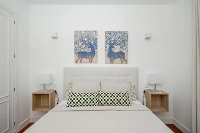 Cama o camas de una habitación en Céntrico Plaza España - Gran Vía II