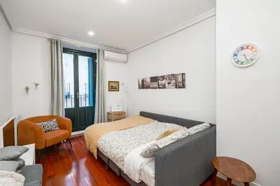 Cama o camas de una habitación en Céntrico Plaza España - Gran Vía II