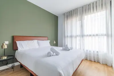 Cama o camas de una habitación en CATERINA PACÍFICO