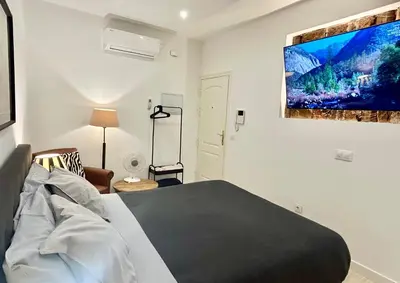 Cama o camas de una habitación en Puerta del Sol House