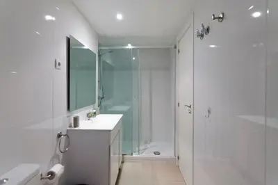 Un baño de Beautiful flat a stone's throw from the Retiro-VILL