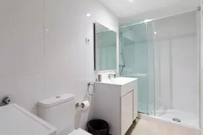 Un baño de Beautiful flat a stone's throw from the Retiro-VILL