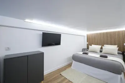 Cama o camas de una habitación en Acacias Apartments - City Centre