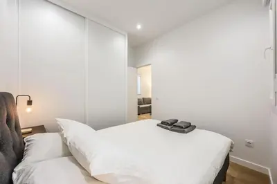 Cama o camas de una habitación en MyHouseSpain - Glamour y confort cerca del Retiro