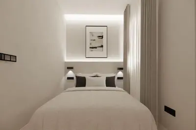 Cama o camas de una habitación en Gran Via XVII calle Fuencarral 6BR 7BH