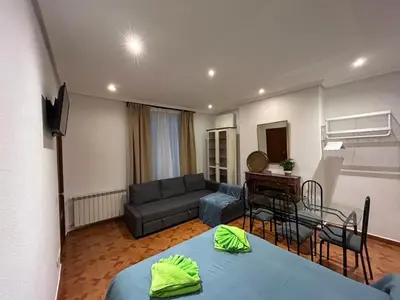 Zona de estar de Habitaciones Figueroa