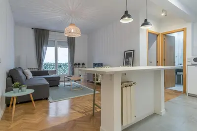Una cocina o zona de cocina en Cozy and central- 1 bedroom 1 bathroom - Chueca