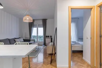 Cama o camas de una habitación en Cozy and central- 1 bedroom 1 bathroom - Chueca